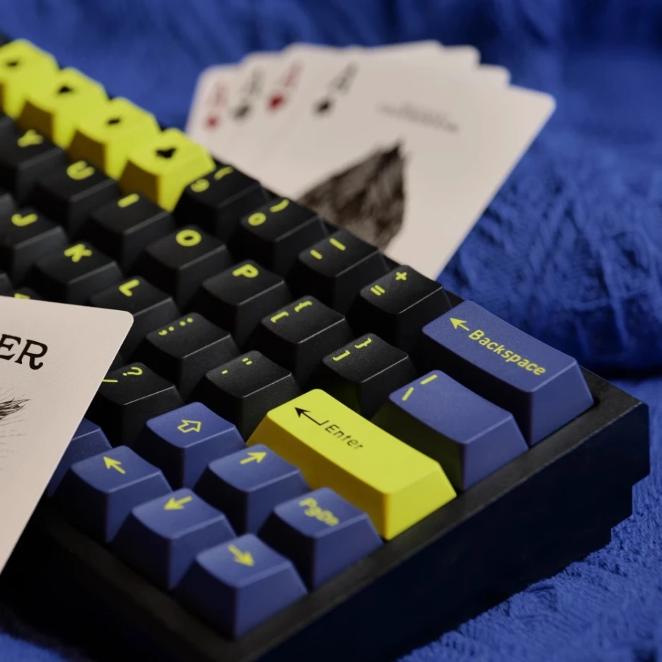 Teclas Conjunto Gmk Night Runner Teclas Abs Duplo Tiro Chave Caps Cereja Perfil Keycap para Alice Hhkb Gh60 Keychron Anne Gk64 173 - Imagem 5