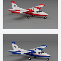 Xfly Model Airslane 850mm-p68 Twin Engine Propeller Training Machine Electric Rc Plane Toy Gift Outdoor recreation 2