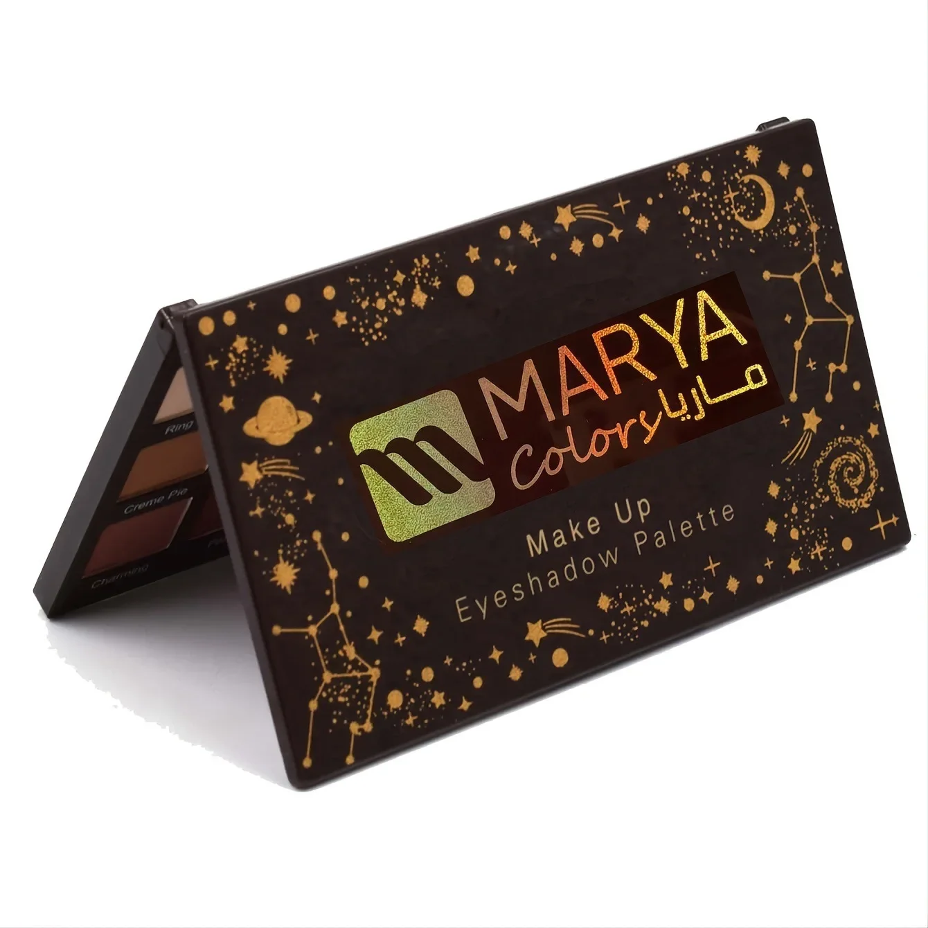 18 Color Eye Shadow Plate Natural Shimmer Matte Repair Highlight Earth Color Plate Makeup Gliter for Eyes
