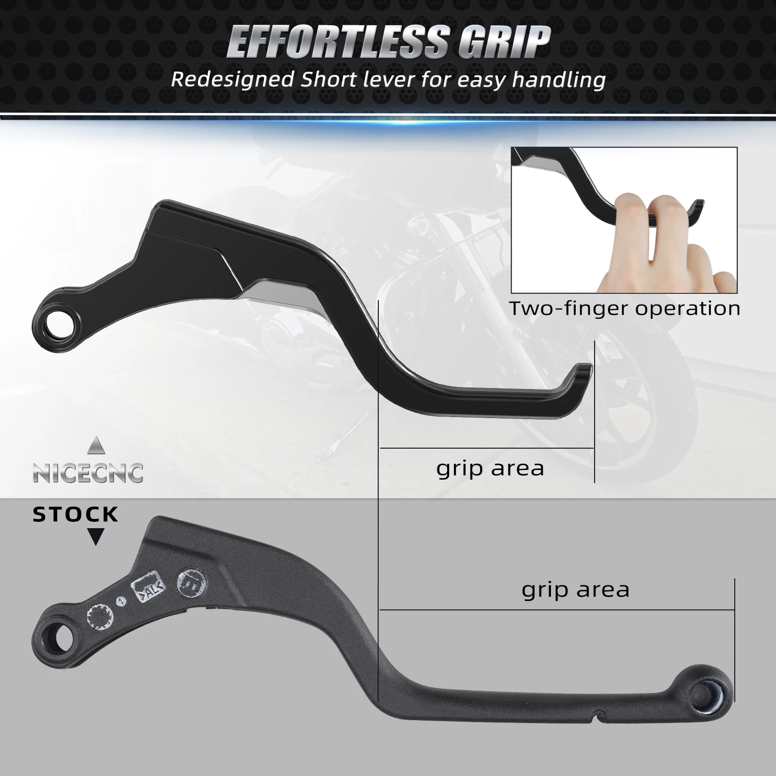Für Harley Sportster S RH1250S 2021-2024 Brems- und Kupplungshebel Lenkergriffe Pan America 1250 RA1250 Nightster RH975 2022-2024 – Detail 9