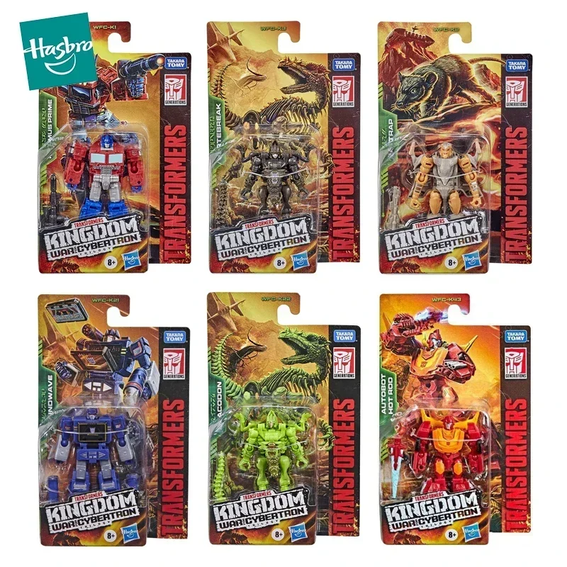 

Фигурка робота Hasbro Трансформеры война для Кибертрона, Kingdom Optimus Prime вертебрейк, Rattrap, подарок для мальчиков, дюйма