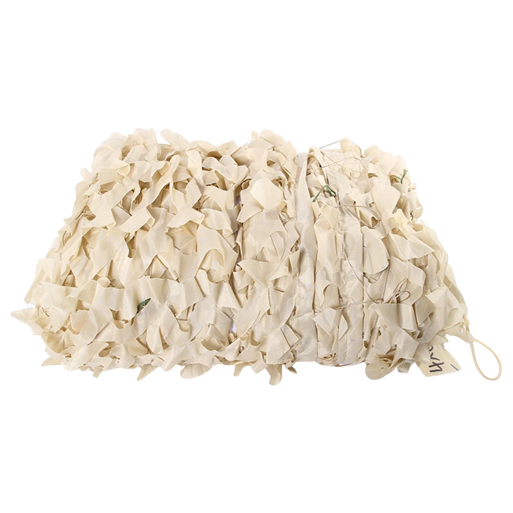 Sunscreen sunshade net outdoor jungle beige camouflage net anti aerial photography camouflage sunscreen net