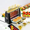 Smokeless Rotary Electric Grill 220V/1200W Barbecue Grill Barbecue Grill Household Automatic Rotating Skewers Machine 2