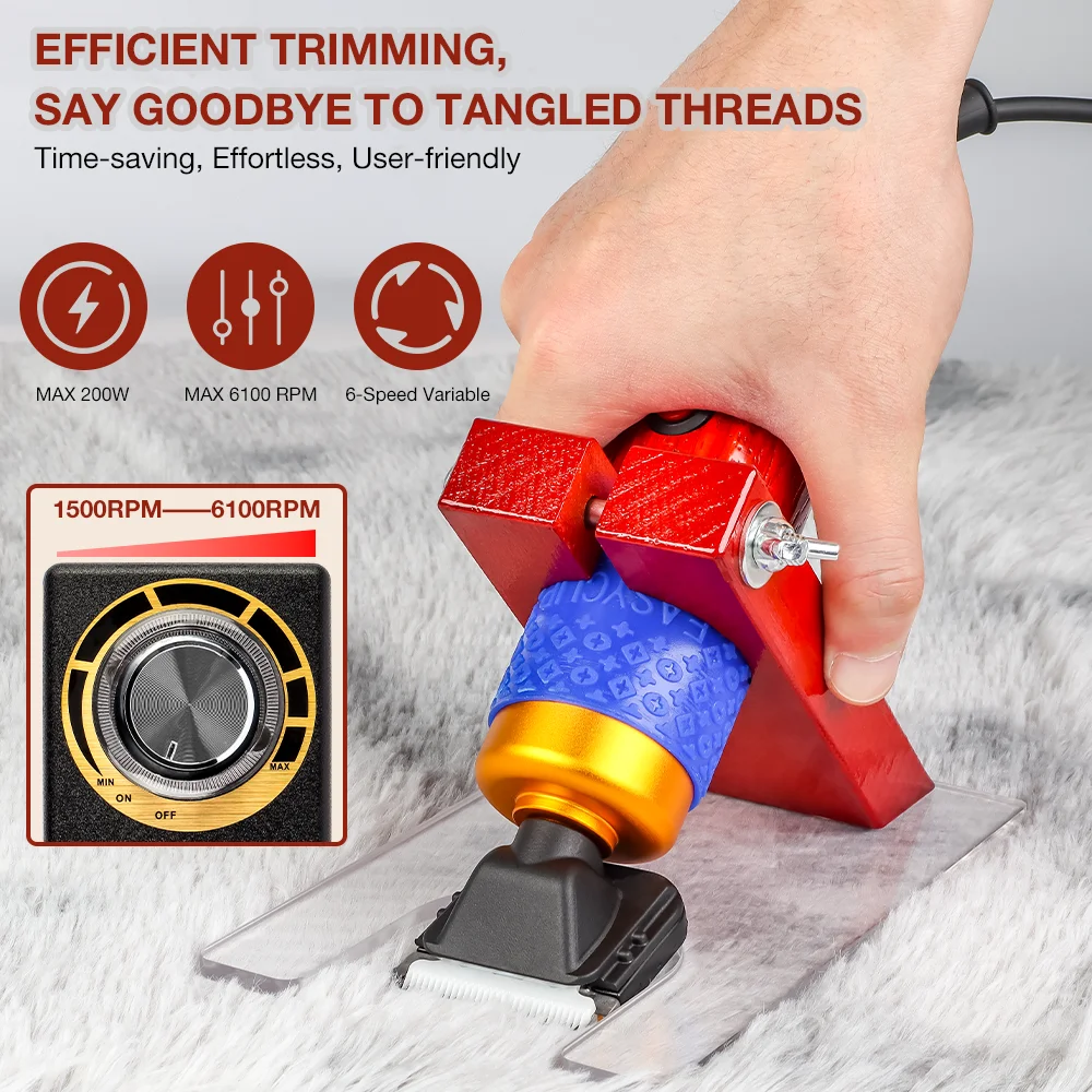 Pet Hair Trimmer Dog Hair Trimmer Dog Clipper Pet Clipper Hair Trimmer 200W 110V-220V Electric Scissors