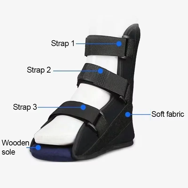 Kid Night Splint Ankle Straight Shoes Foot Protection Fixed Joint Brace Anti-rotation Sprain Rehabilitation Composite Cloth Shoe 2