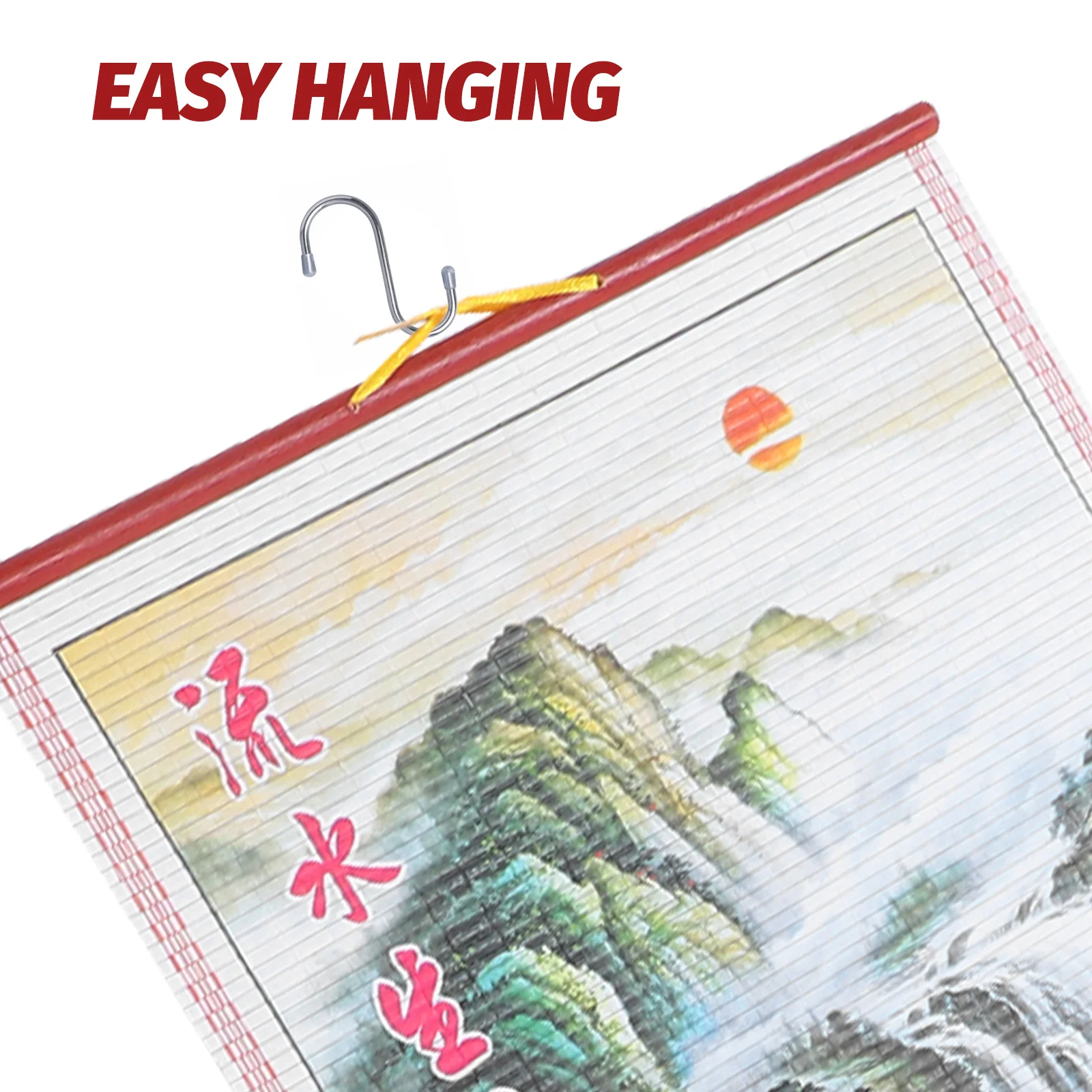 Chinese Year Of The Snake Wall Calendar Chinese Scroll Household Monthly Hanging Paper Rattan Office For Dating Room Daily