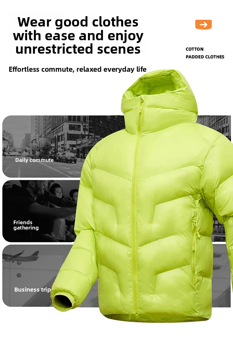 COMXZ Winter Down Jacket Material Detail