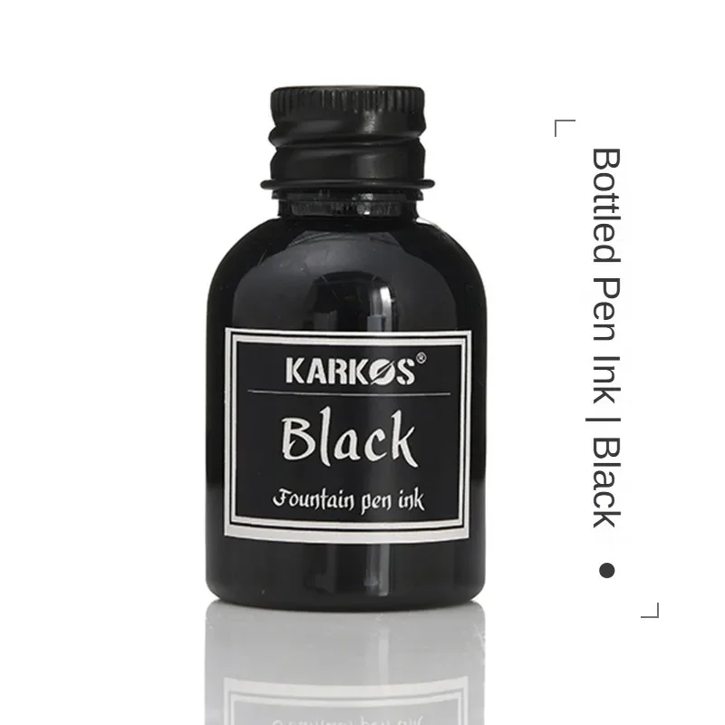 비탄소 잉크 만년필 잉크 카트리지 리필 플라스틱 병 펜, 사무용품 문구, 10/1 개, 30ml