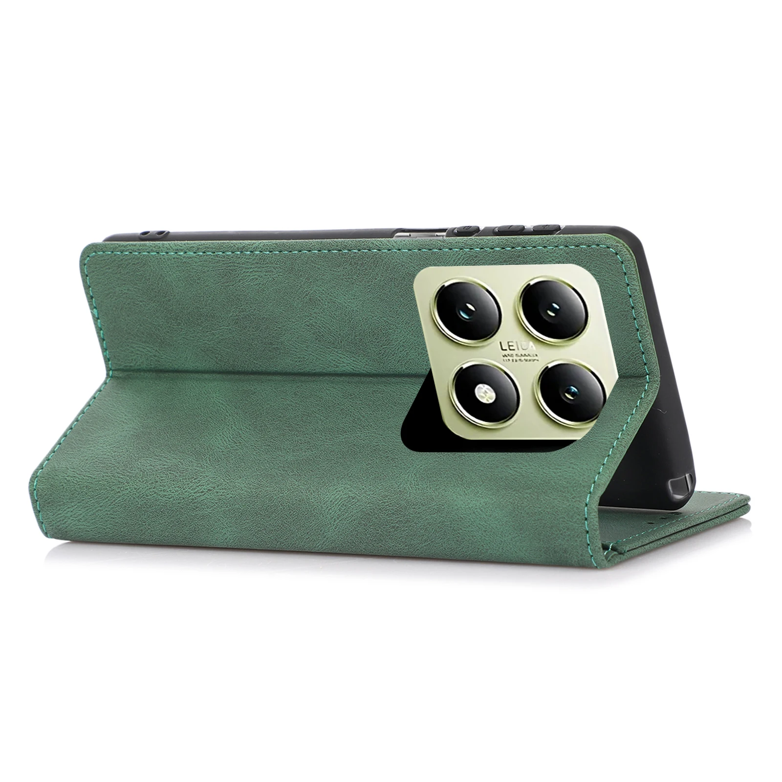 Stylish Flip Wallet Purse Case with Stand and Card Holder