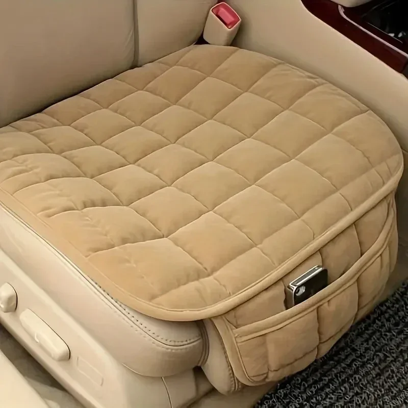Winter Warm Car Seat Cover Cushion Anti Slip Breathable Pad