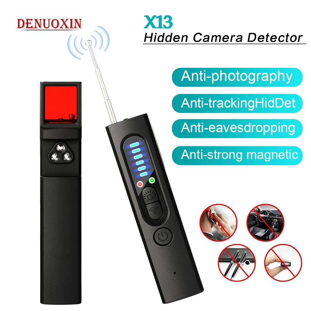 X13 Anti Spy Hidden Camera Detector Anti-Spy GPS Tracker Listening ...