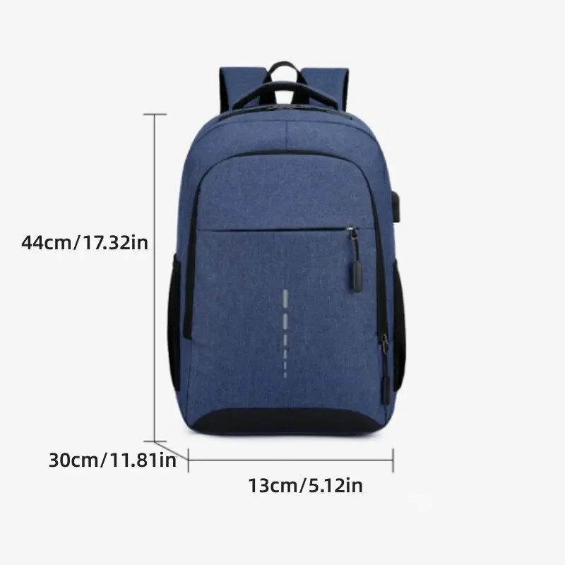Men's Backpack Large Capacity Simple Fashion Travel Female Student Computer Bag Travel Shoulder Bag