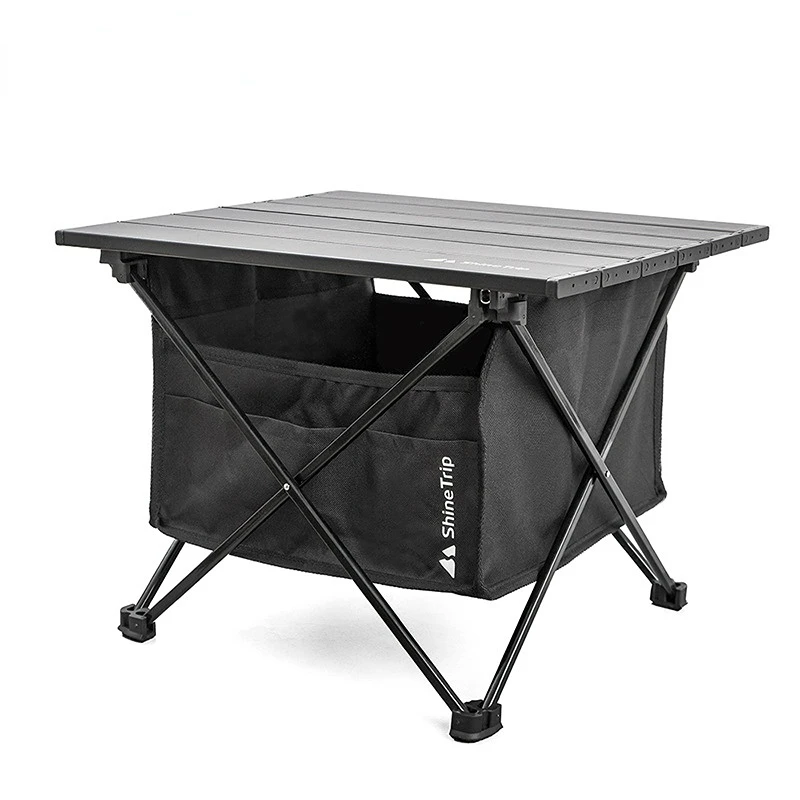 Folding Table Sundry Storage Shelf Bag for Picnic Outdoor Camping BBQ