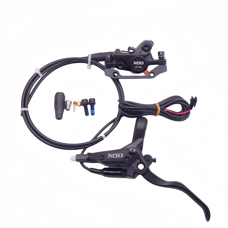 XOD E-Bike Hydraulische Scheibenbremse mit Stromunterbrechung, 2-Pin 3-Pin SM-Stecker, Split-Typ DIY Elektrofahrrad-Bremse – Detail 28