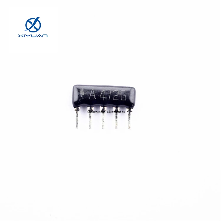 Direct insertion resistor 5-pin 4K7 A472G 5P resistor RP5 A472J 4.7K original genuine 20 pieces