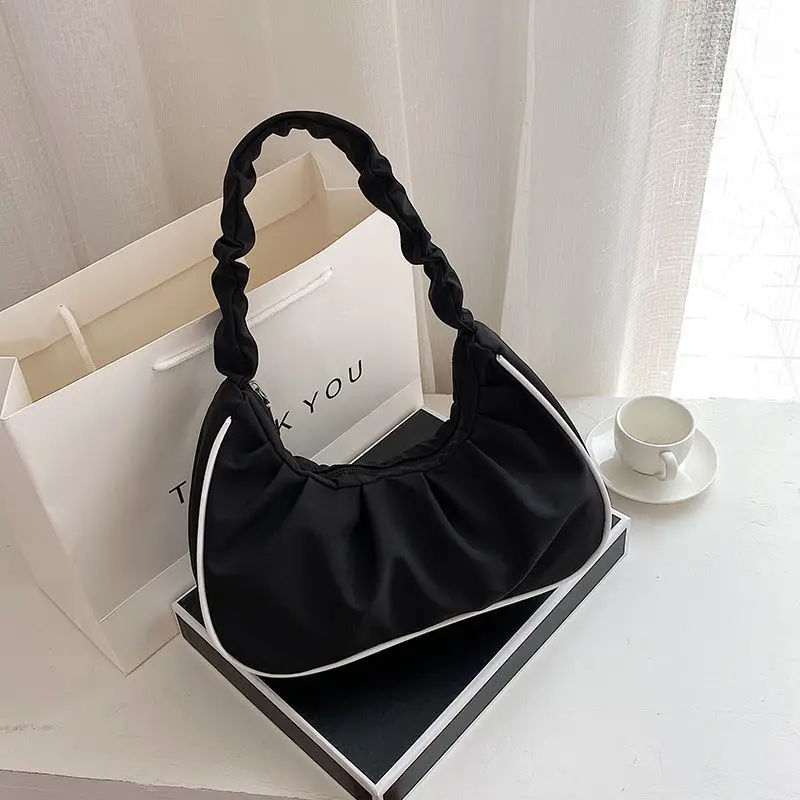 

Oxford Women Shoulder Underarm Bag Folds Street Womens Handbags Purses 2022 New Female Cloud Tote Bag Ladies Hand Bags Satchels