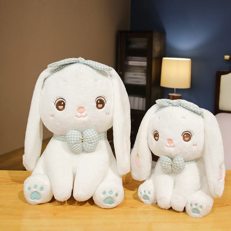 

Kawaii Soft Animal Strawberry Rabbit Plush Stuffed Toy Doll Pillow Bedroom Sofa Decor Toy Cute Baby Kid Girlfriend Birthday Gift