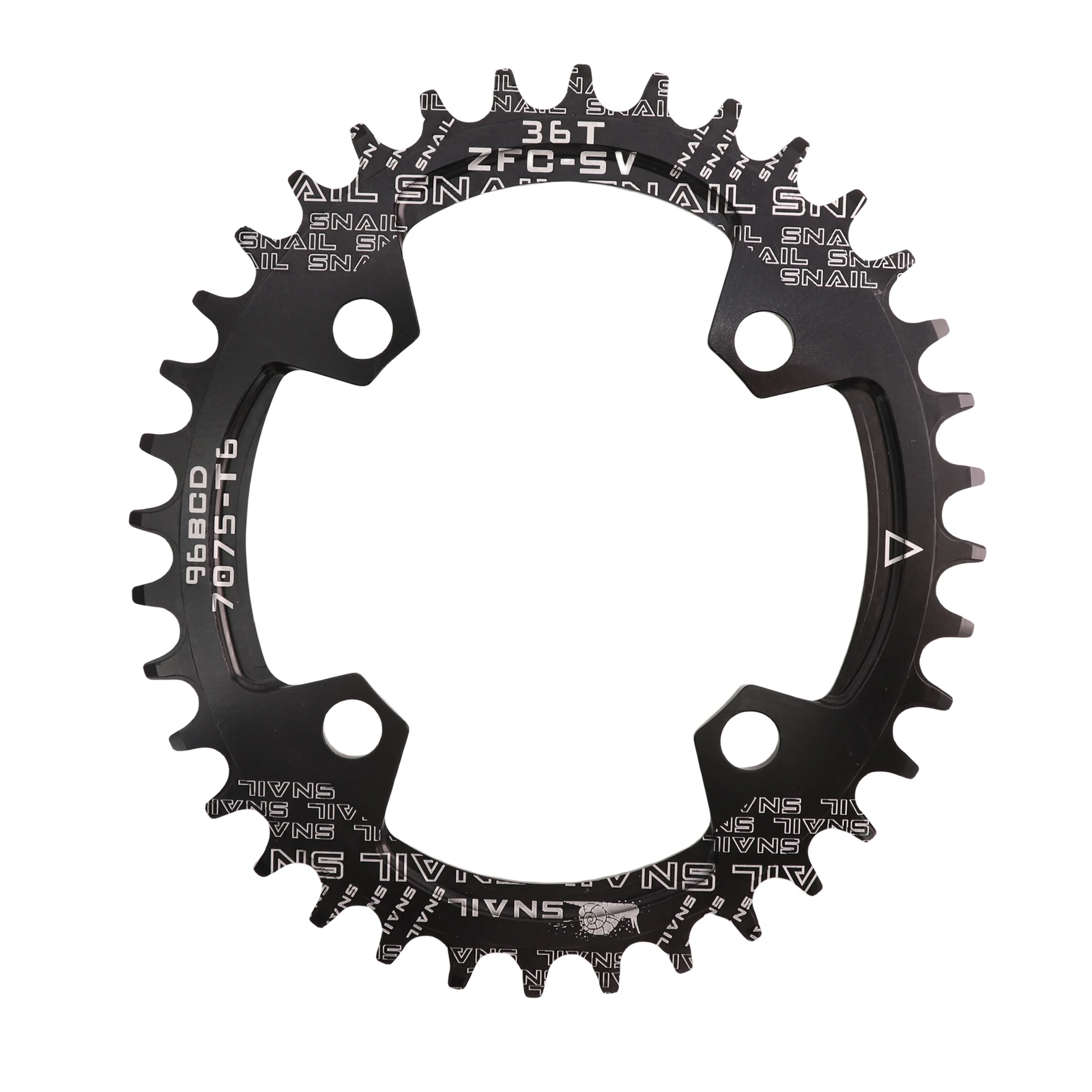 SNAIL 96BCD Oval Chainring for Shimano Alivio M4050 M4000 M3000 M2000 Narrow-Wide 32–36T