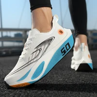 Chaussures de sport décontractées pour hommes et femmes, baskets à plateforme, plaque de carbone, course de Marathon, absorbant les chocs, chaussure d'entraînement d'athlétisme 3