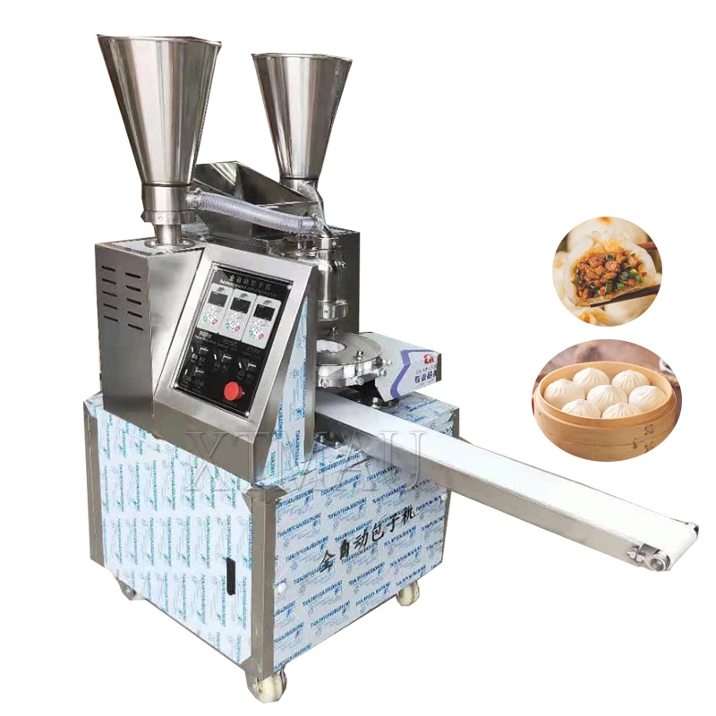 

Bun Making Machine Automatic Small Steamed Stuffed Bun Baozi Nepal Momo Dimsum Making Machine