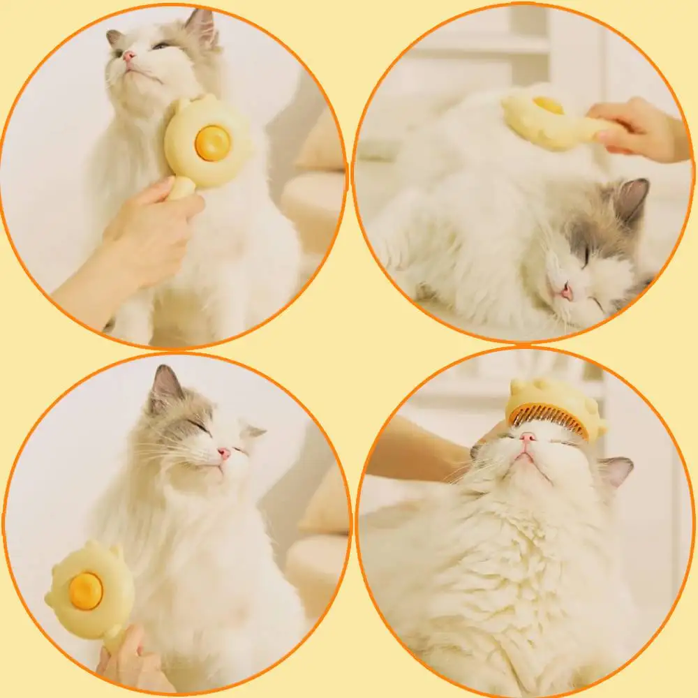 Pet Hair Removal Cat Brush 4