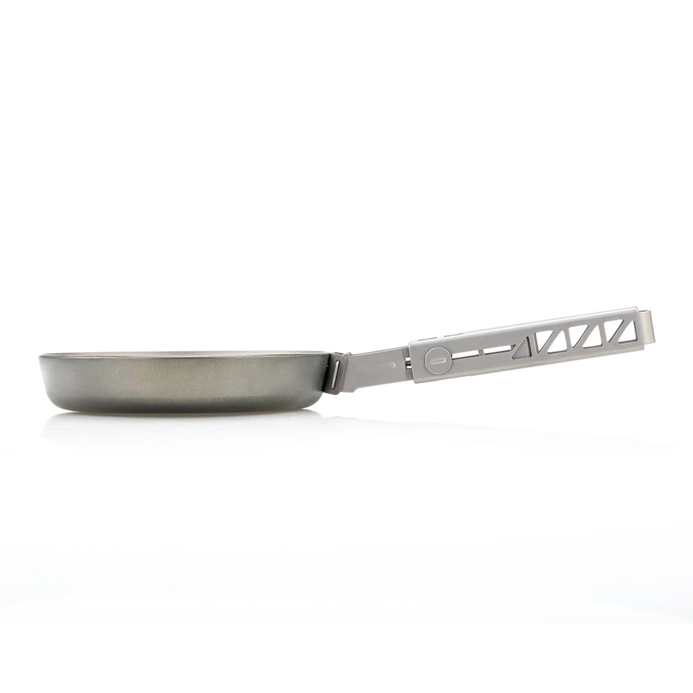 Keith Titanium 122g Ultralight Folding Pans 140ml Fried Steak Cooking Eggs Portable Outdoor Camp Picnic Cooker Ti6032 5