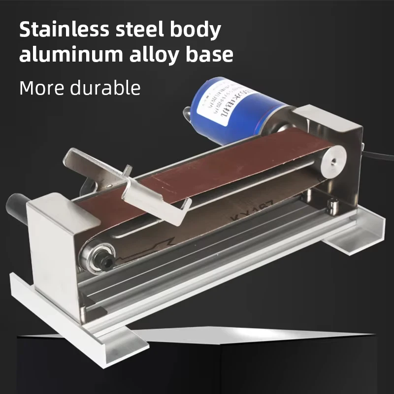 Electric Mini Belt Sander Grinder Sander Waterproof Belt For Knife Blade Sharpener 50*533mm electric grinder electric sander belt sander