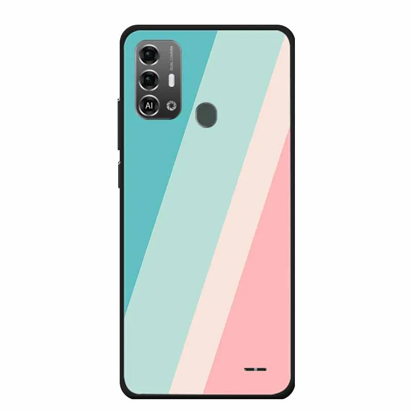 Lovely Soft TPU Painted Cat Silicone Cover - Protective Phone Case Accessory
