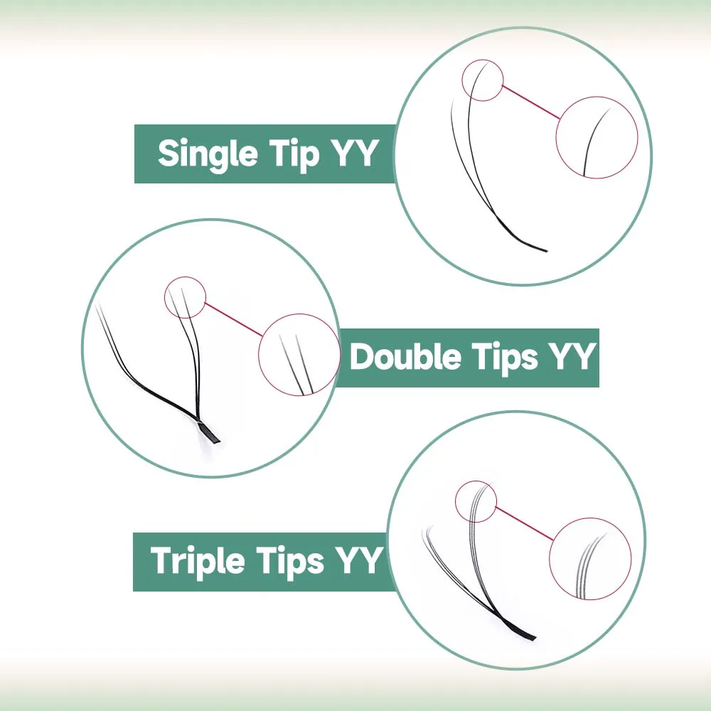 FADVAN Y Shape Single Tip YY Lashes False Eyelashes Makeup Tools fake eyelashes,false eyelashes,eyelash makeup tools