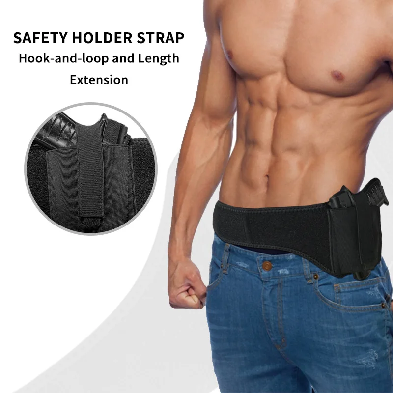 Multifunctional tactical belt gun holster outdoor training quick pull holster diving material 1PC tactical belt,gun holster