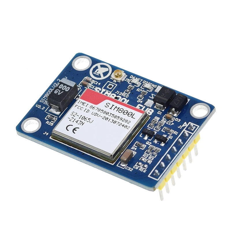 1set SIM800L V2.0 5V Wireless GSM GPRS MODUL Quad-Band W/Antenne Kabel Kappe – Detail 3