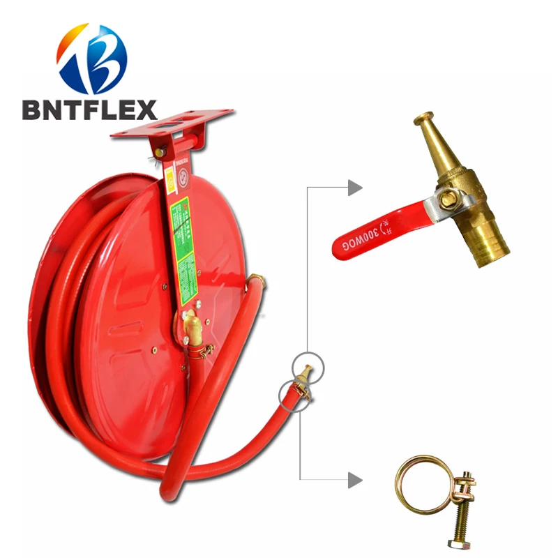 30 meters Fire hose reel 3 4 inch 25 meters fire hose reel for sale