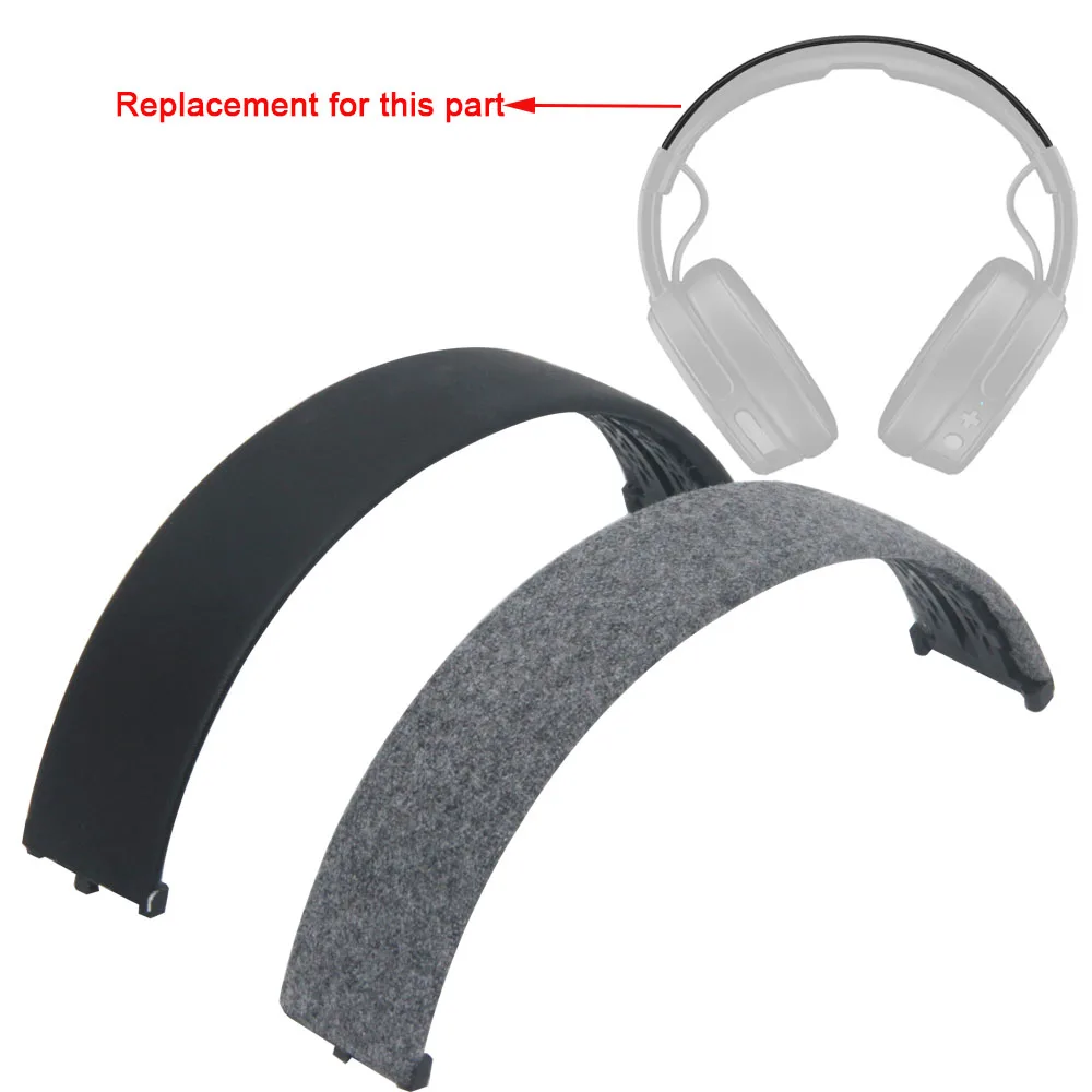 Headband Bracket Spare Parts for Skullcandy Crusher Wireless Headphone Top Plastic Replacement Head Band Repair Parts