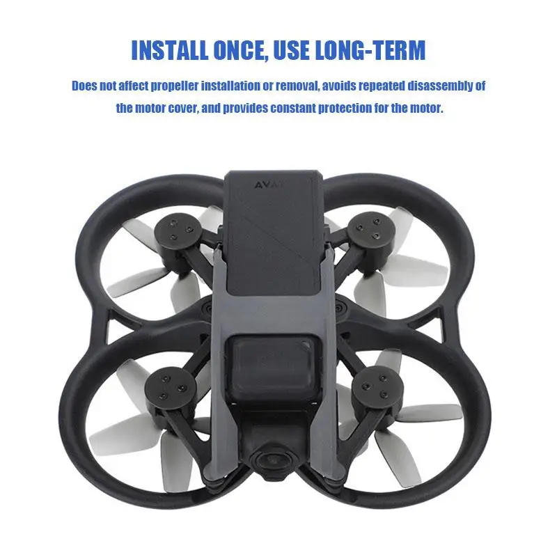 Cache-moteur aluminium DJI Avata – Protection anti-poussière ultra-légère