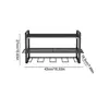 Power Tool Organizer 3-Layer Tool Storage Shelf Wall-Mounted Electric Tool Organizer Modular Drill Shelf Organizer Heavy-Duty 5