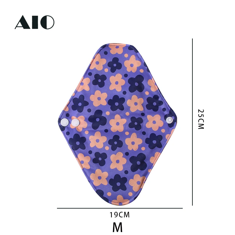 Cloth Menstrual Gaskets Reusable Hygiene Pads for Women Washable Sanitary Napkin S/M/L