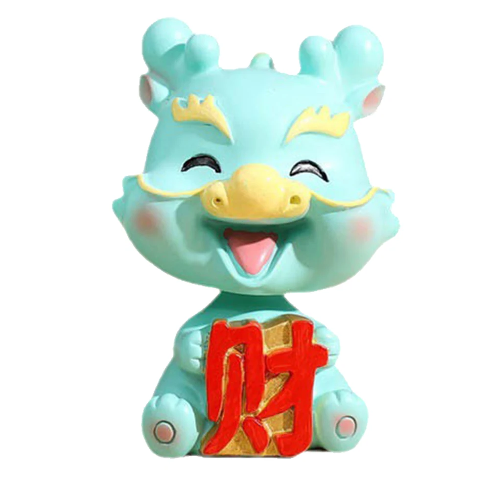 

Высококачественная кукла-дракон, украшение, аксессуары для интерьера автомобиля, китайские фигурки дракона, фигурки, Приборная панель автомобиля