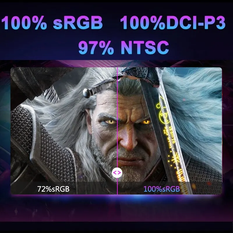 Bimawen ޴ ,  SRGB ÷  ȭ, Ʈ   Xbox PS4/5 ġ, 16 ġ, 2.5K, 144Hz, 2560X1600 100