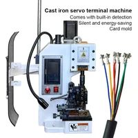 Cast Iron Servo Wire Terminal Crimping Machine – 2.5T, 2000 Molds, Horizontal & Straight, 750W Motor - Image 4