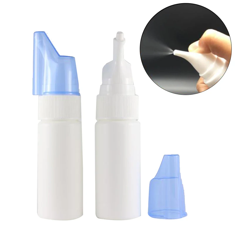 Mini Botellas De Viaje Con Pulverizador Portátil, Bote Vacío Neti Para Mujeres, Hombres, Adultos Y Niños, Limpiador Nasal, 30/50/100Ml