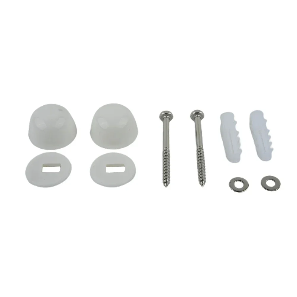 Bidet Anchor Toilet Accessories Pan Fix To Floor Kit Stainless Steel+Plastic Fitting Screws For Bathroom Decoration