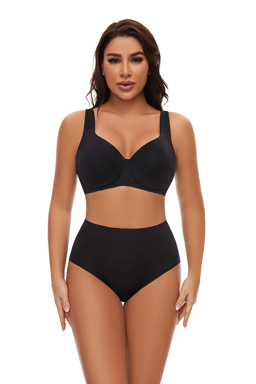 Plus Size Underwire Minimizer Bra - Seamless Full Coverage Comfort