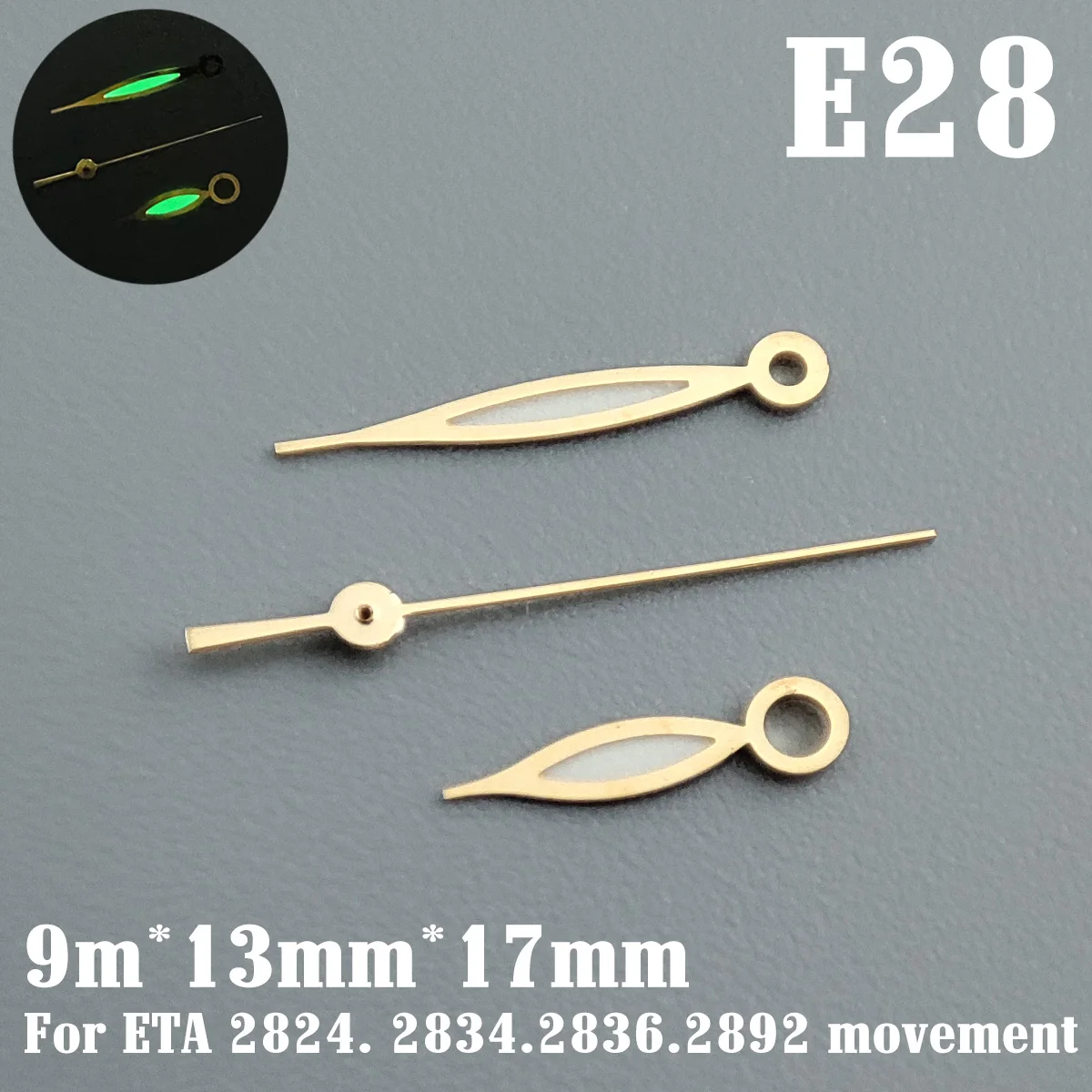 Green Super Luminous Watch Hands