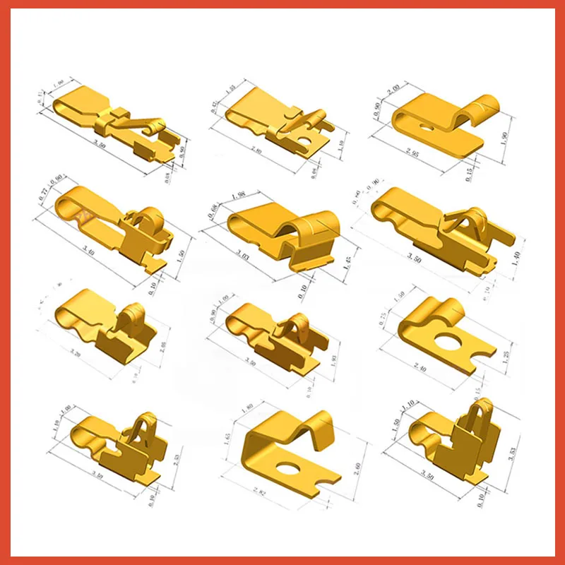 NEW-1P-Spring-Compression-Contact-1Pin-Male-Connector-Surface-Mount ...