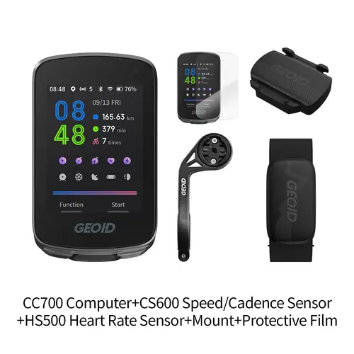 GEOID CC700 GPS Bike Computer 2.8-inch Color Screen Route Navigation Bicycle Speedometer WIFI Waterproof Cycling Odometer - Image 13