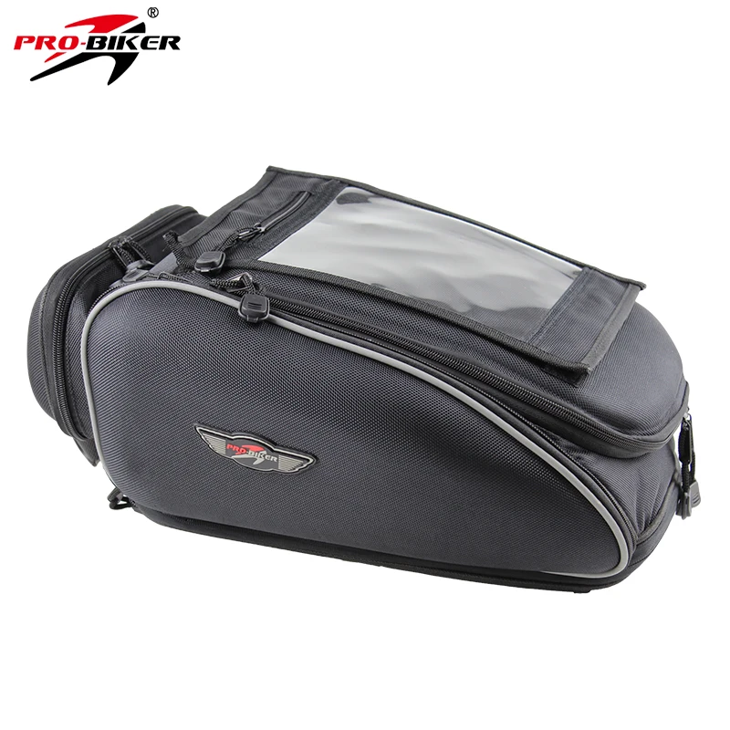 PRO-BIKER Motorcycle Fuel Tank Bag G-XZ-002 Multifunctional Waterproof Belt with Phone Bag Cycling Fuel Tank Bag