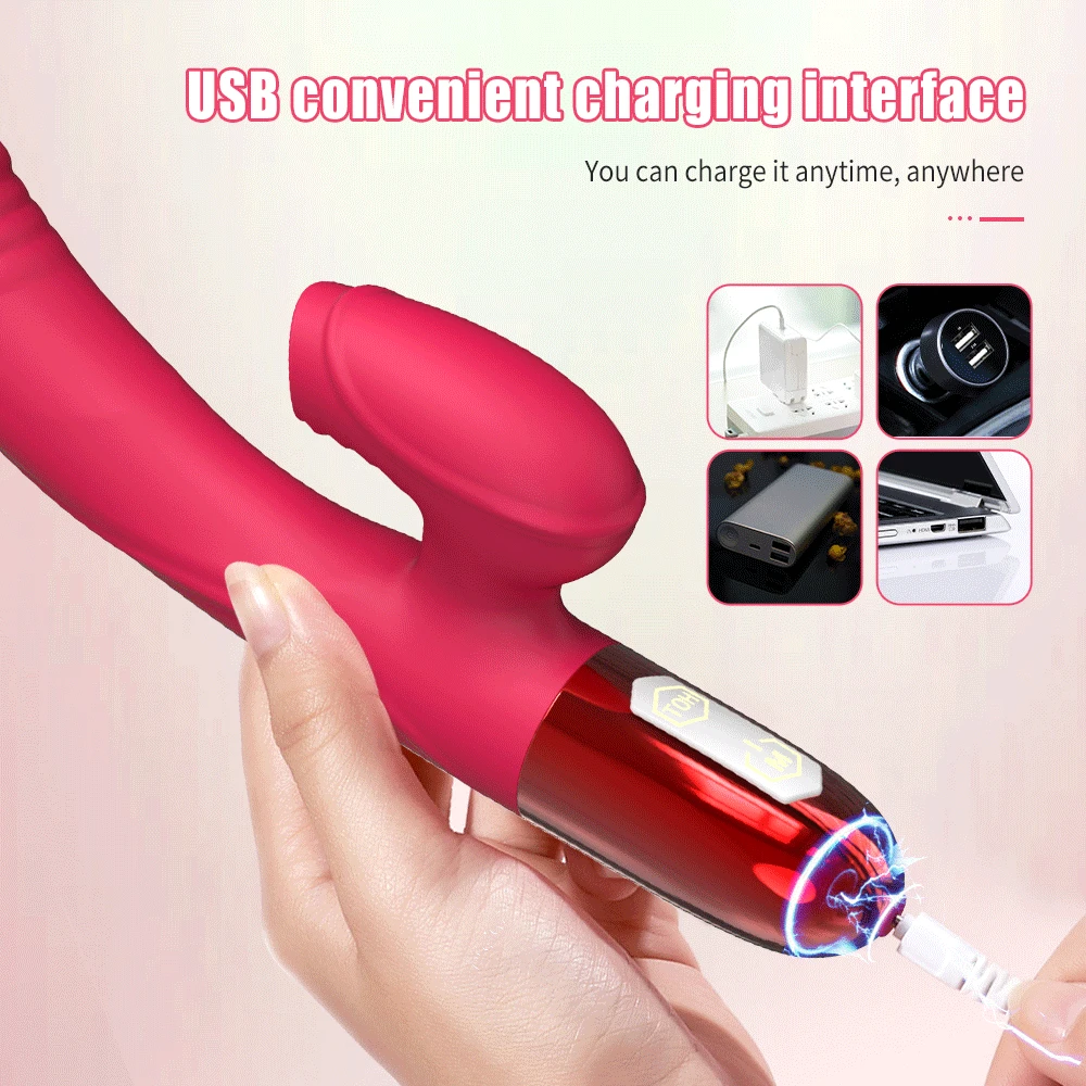 Vibrator-Dildo für Frauen, Zunge lecken, Masturbation, Vibrator, G-Punkt, Klitoris-Stimulator, Spielzeug für Erwachsene, An2023_voghion.com