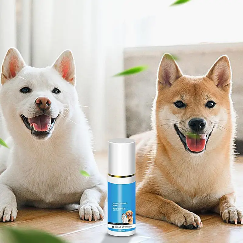 

100ml Pet Deodorizing Spray Dogs Cats Teeth Clean Deodorant Remove Kitten Bad Breath Long-lasting Plant Fragrance pet supplies