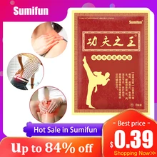 8 pçs sumifun shaolin dor nas costas aquecido remendo tratar artrite entorse comum médica adesivo gesso ombro joelho medicina chinesa