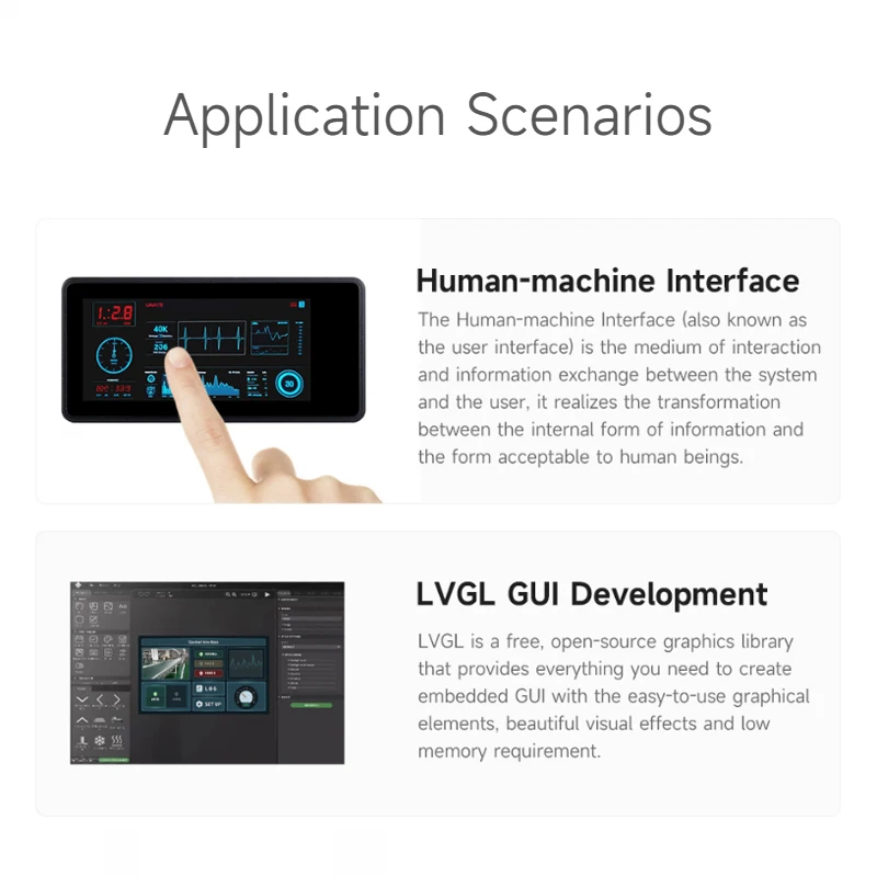 ESP32-S3 �Ƶ��̳� ESP32 LVGL�� AMOLED ��ũ�� ���� ����, 1.91 ��ġ, 32 ��Ʈ LX7 ��� �ھ� �������� �� BLE 5, 240 �� 536 ���÷���